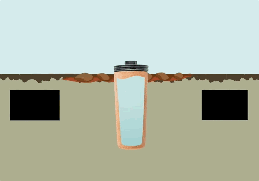Thirsty Earth: Indoor/Outdoor CottaCup Watering System For Containers & Grow Bags