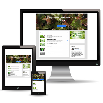 Grow Leafy Greens – Online Course