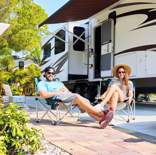 How To Save Money Living Full Time In A Parked RV or Travel Trailer
