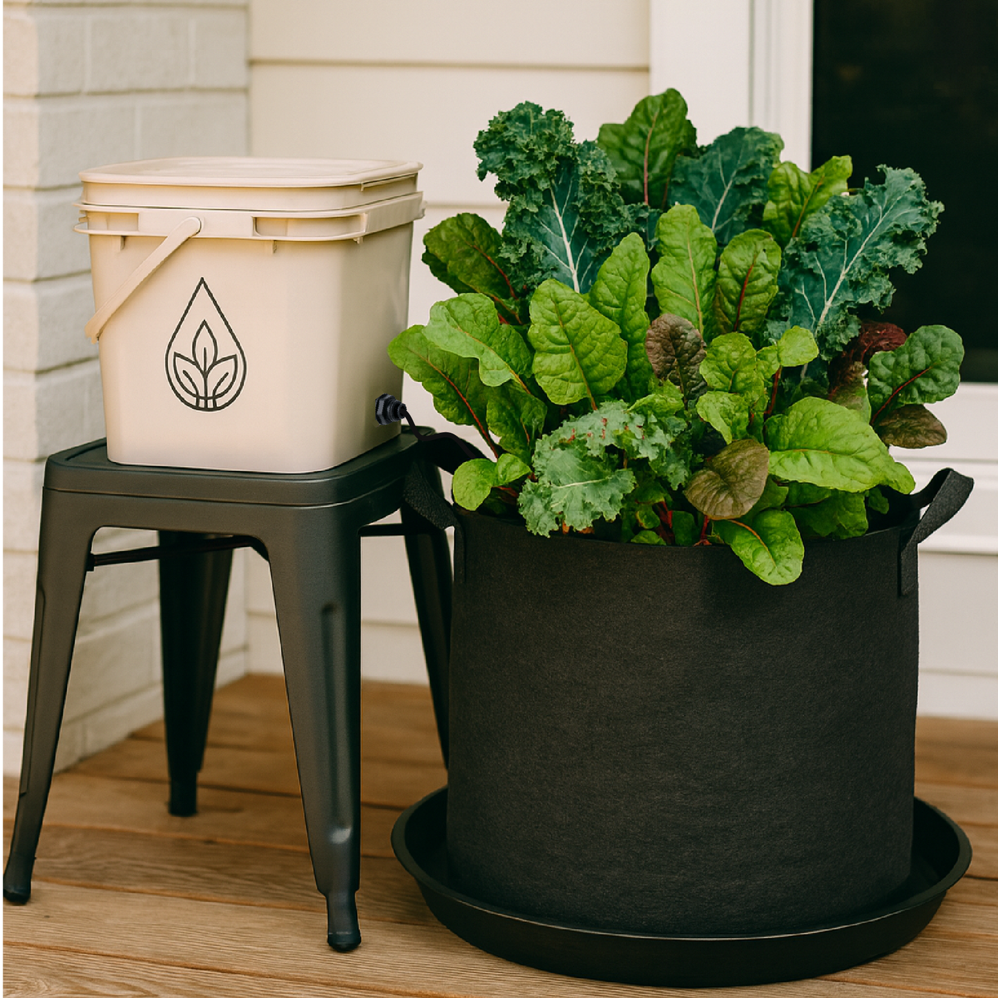 Instant Olla Garden Kit – The Beginner's Self-Watering Indoor/Outdoor Container Garden