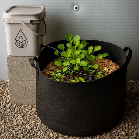 Instant Olla Garden Kit – The Beginner's Self-Watering Indoor/Outdoor Container Garden